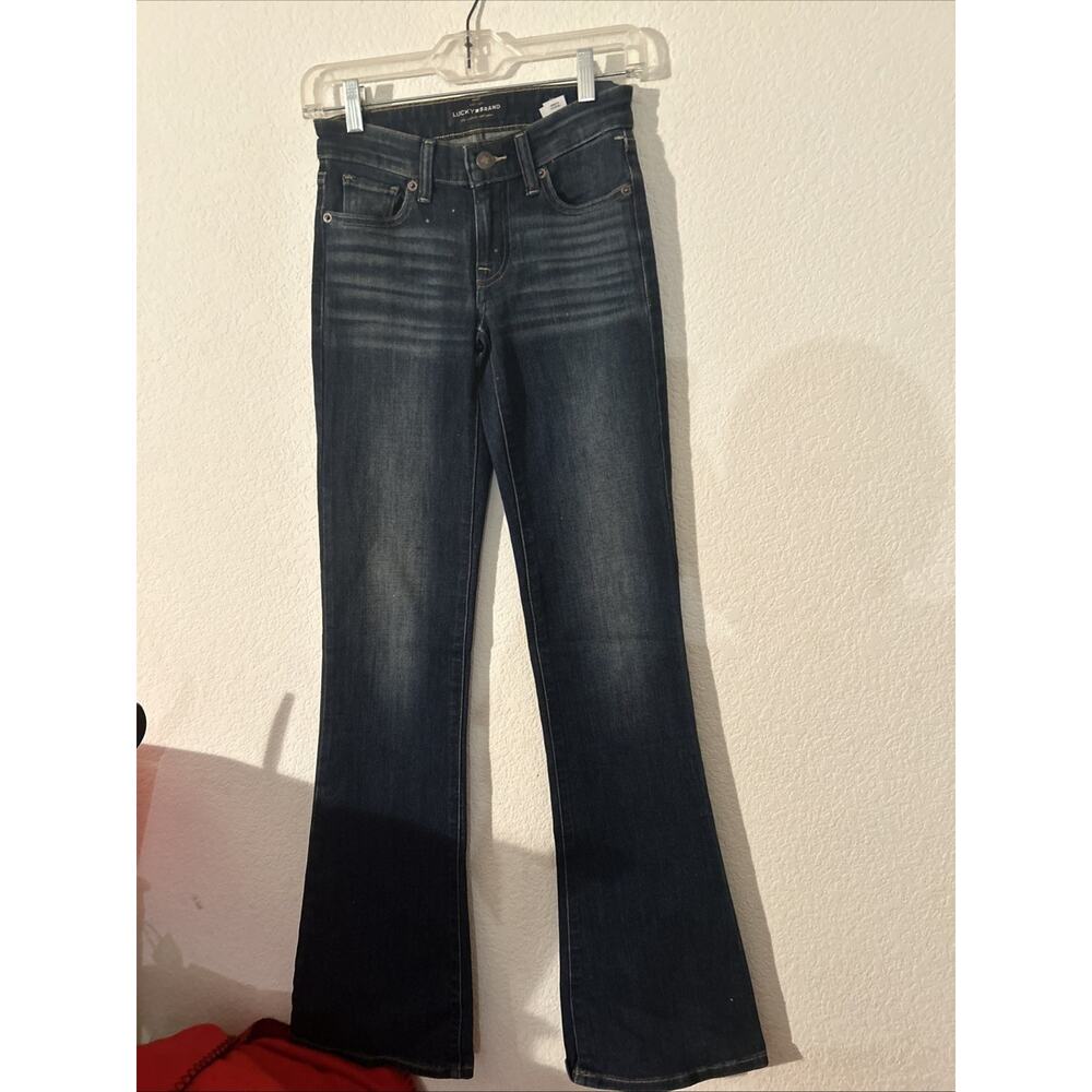 Women’s Lucky Brand Jeans Long Long yes 00/24 NWT Blue Jeans Wide Legs